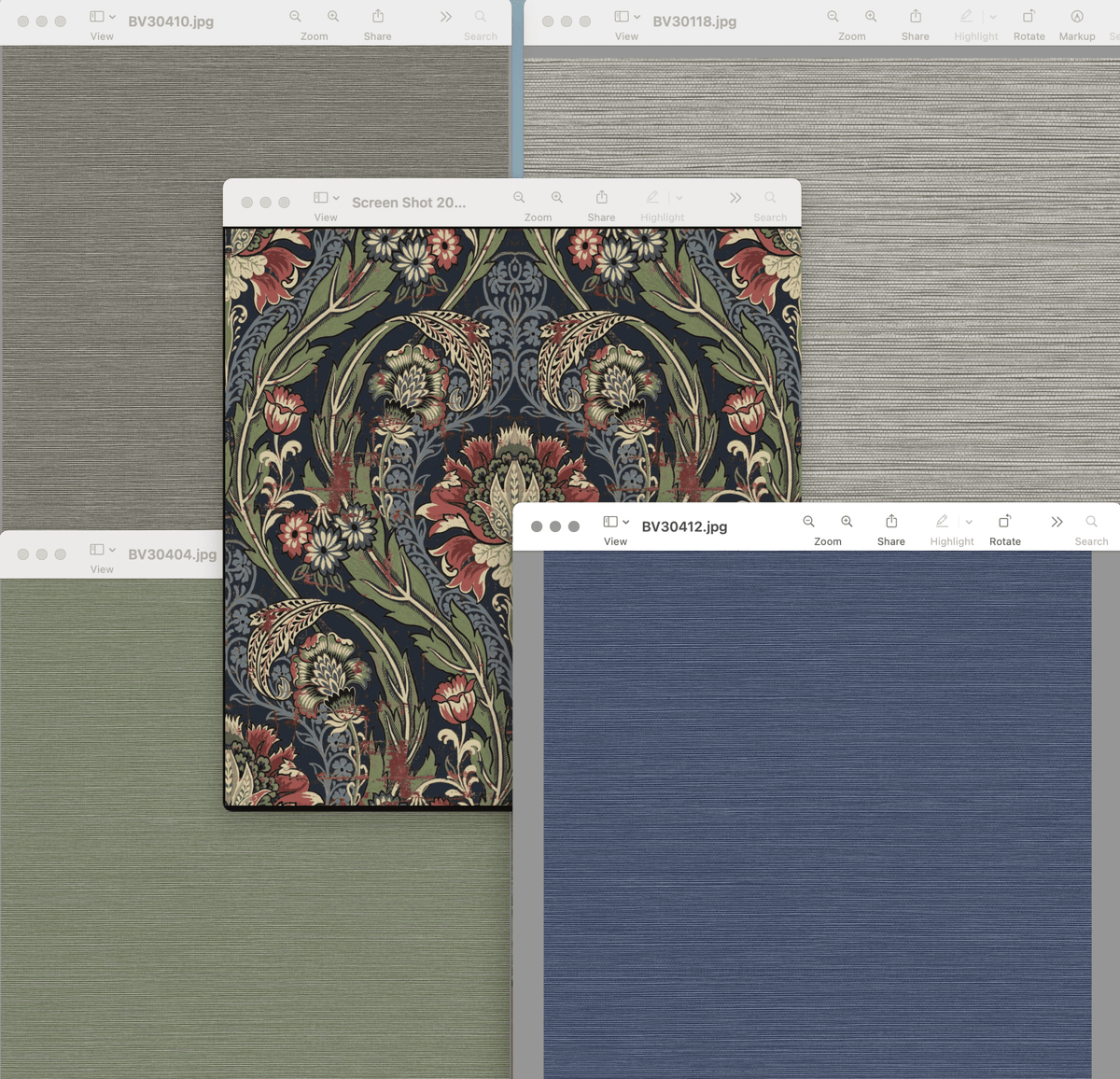 Morrissey Arts and Crafts Wallpaper FJ41112 - Mayflower Wallpaper