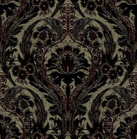 Morrissey Black Gold Gothic Wallpaper MF10899 - Mayflower Wallpaper