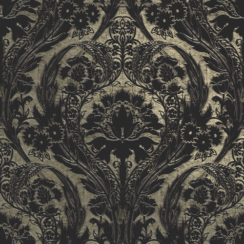 Morrissey Black Gold Gothic Wallpaper MF10899 - Mayflower Wallpaper