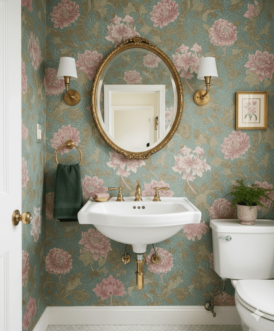 Morrissey Flower Thunderbird FJ41210 - Mayflower Wallpaper