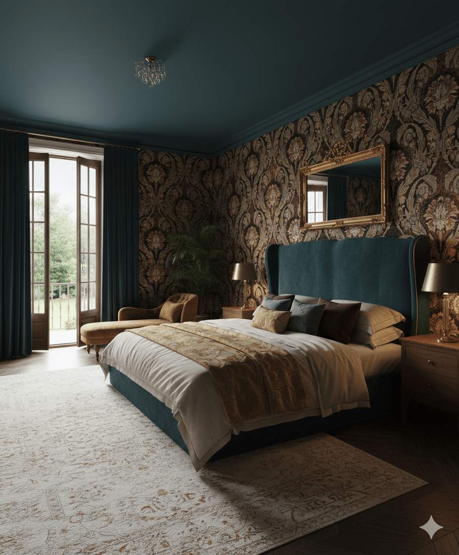 Morrissey Gothic Peel and Stick Wallpaper MFW10801 - Mayflower Wallpaper