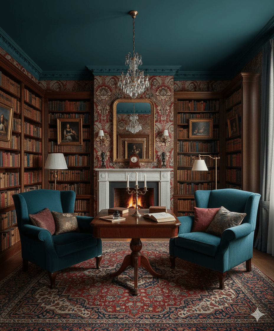 Morrissey Gothic Peel and Stick Wallpaper MFW10801 - Mayflower Wallpaper