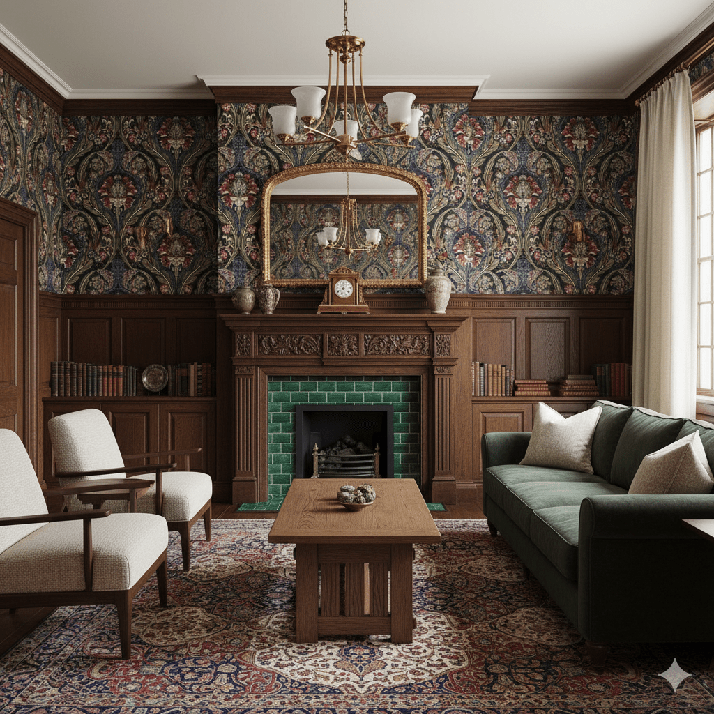 Morrissey Moody Wallpaper Peel and Stick MFW10812 - Mayflower Wallpaper