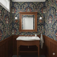 Morrissey Moody Wallpaper Peel and Stick MFW10812 - Mayflower Wallpaper