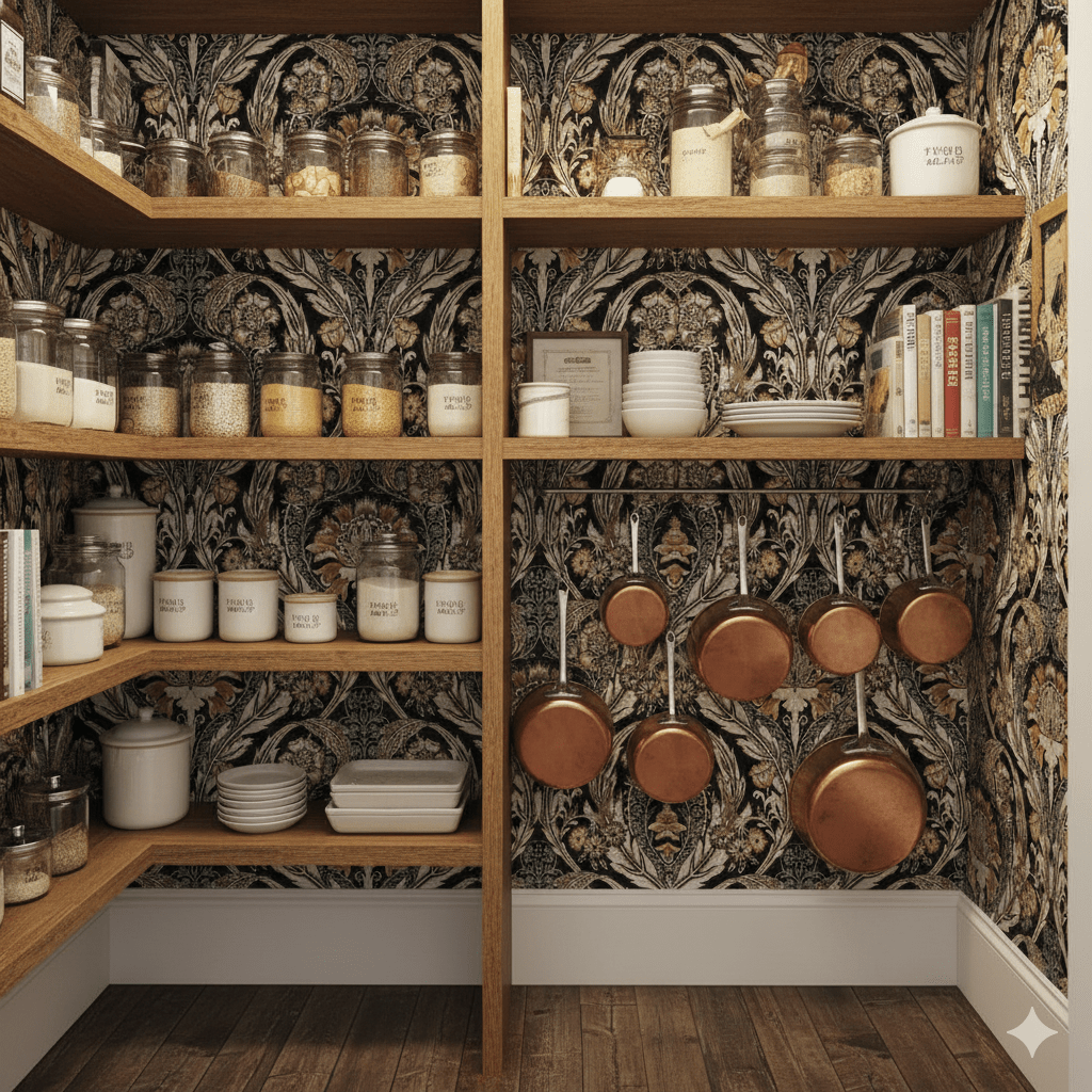 Morrissey Victorian Era Wallpaper Peel and Stick MFW10810 - Mayflower Wallpaper