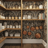 Morrissey Victorian Era Wallpaper Peel and Stick MFW10810 - Mayflower Wallpaper