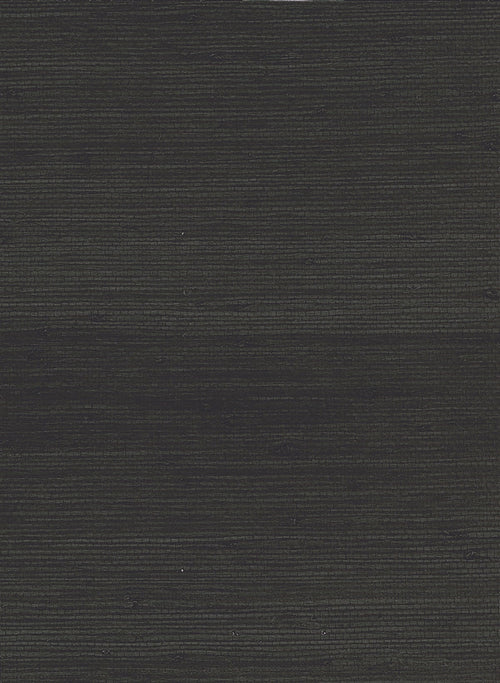 NA146X Jute Real Grasscloth Black - Mayflower Wallpaper