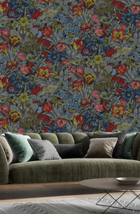 Nightingale Garden Wallpaper MF13089 - Mayflower Wallpaper