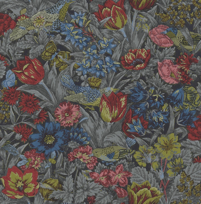 Nightingale Garden Wallpaper MF13089 - Mayflower Wallpaper