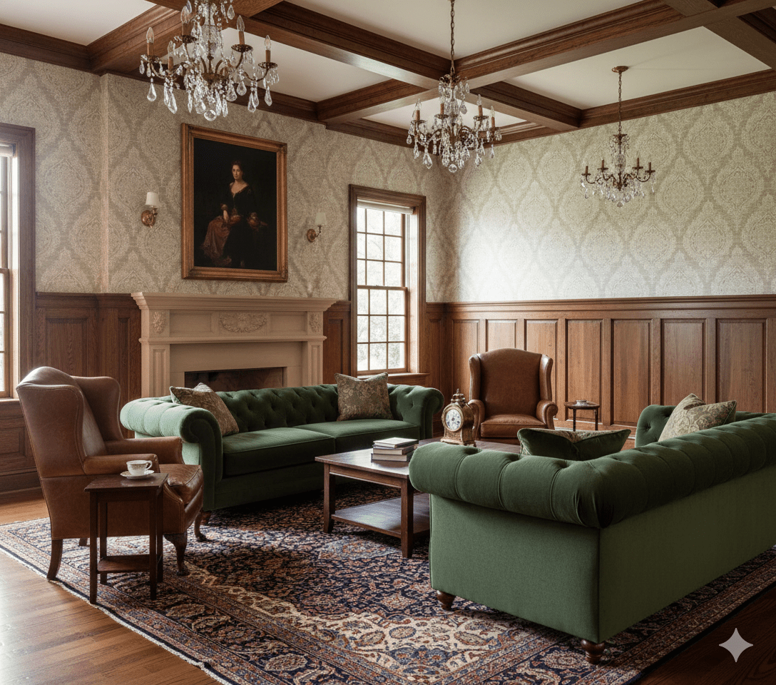 Oasis Damask MF41202 - Mayflower Wallpaper