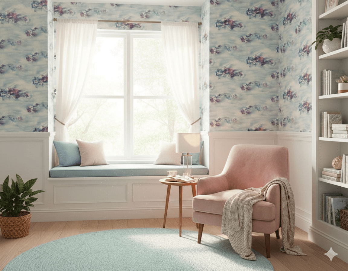 Ophelia FJ040100 - Mayflower Wallpaper