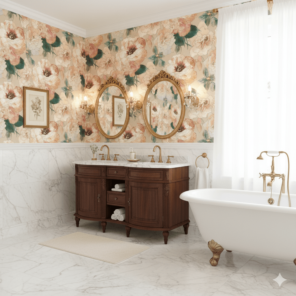 Paper Rose MF41606 - Mayflower Wallpaper