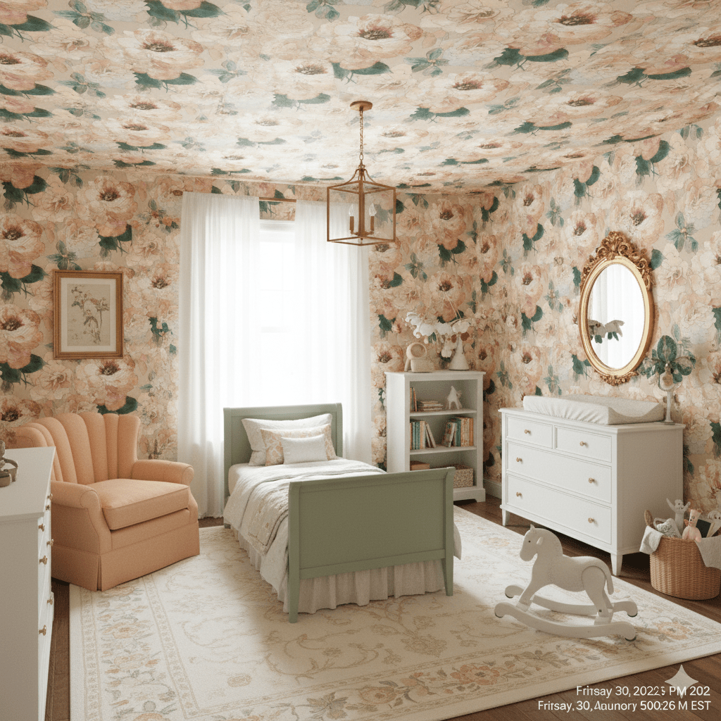 Paper Rose MF41606 - Mayflower Wallpaper