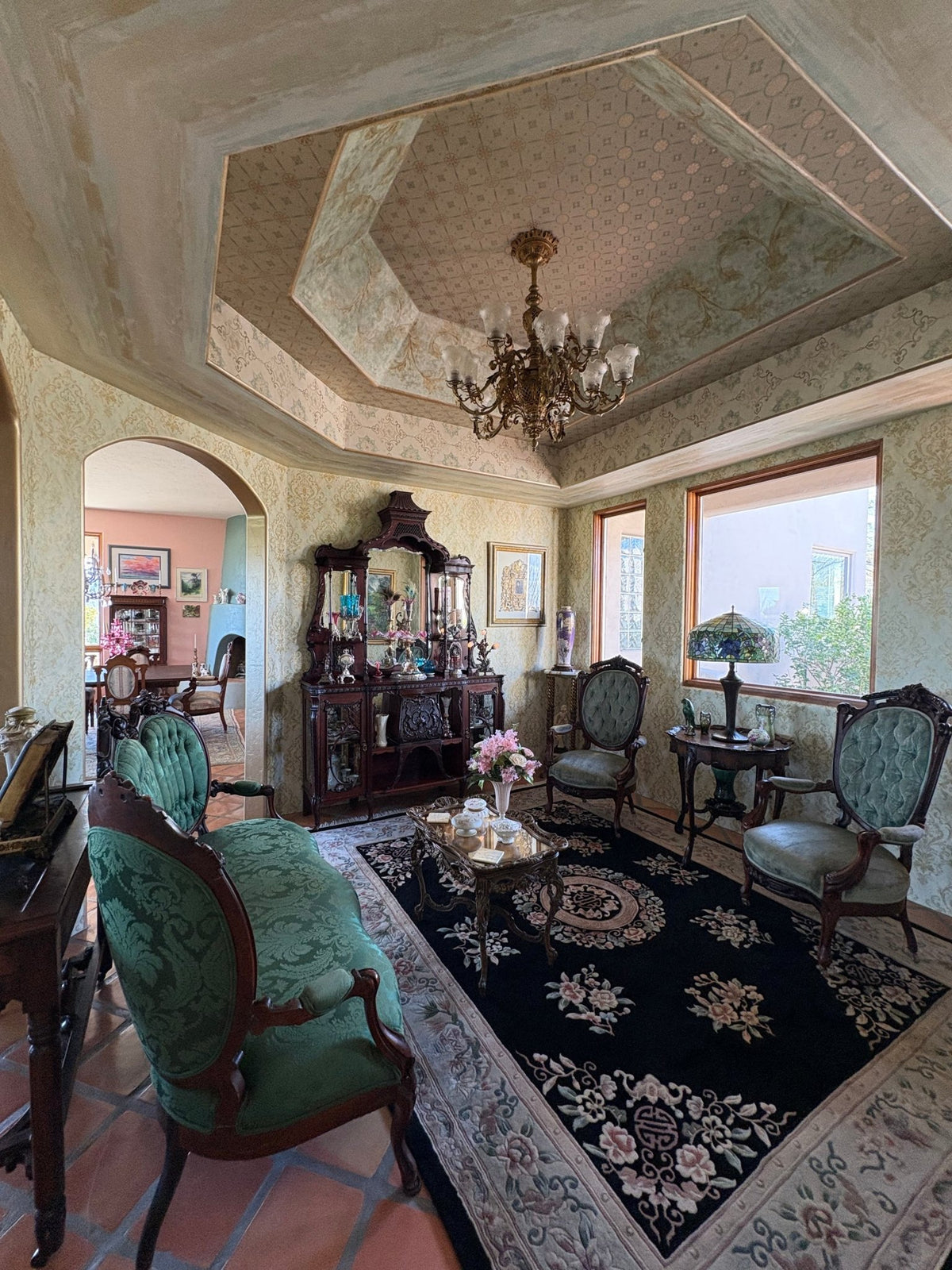 Pashmina Damask MF40704 - Mayflower Wallpaper