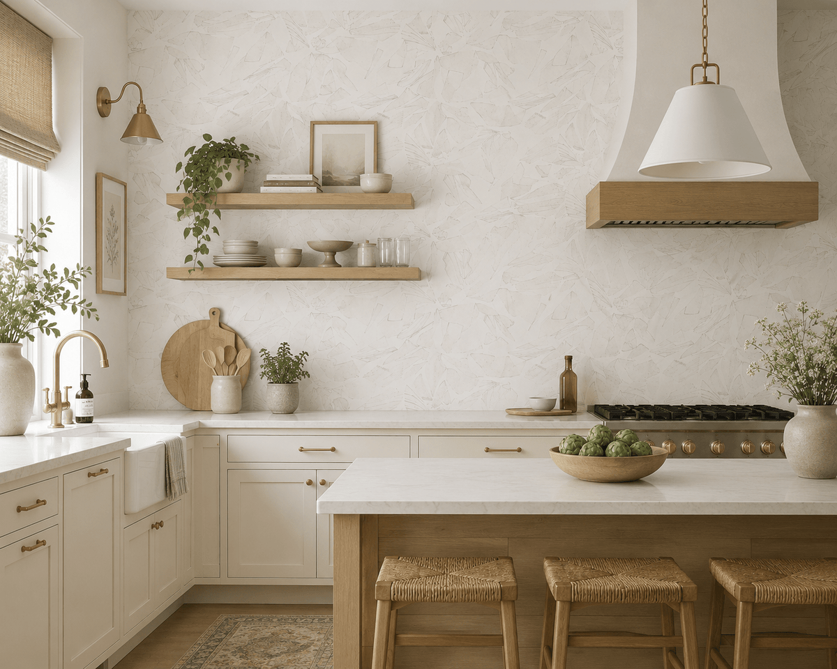 Pearl Minimalist Wallpaper Glass FJ30010 - Mayflower Wallpaper