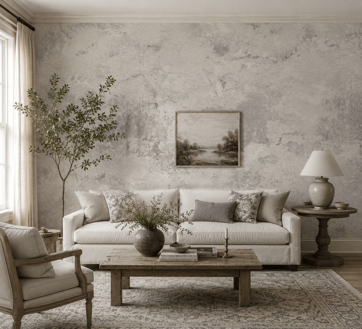 Platinum Ombre Wallpaper Culebretta FJ41403 - Mayflower Wallpaper