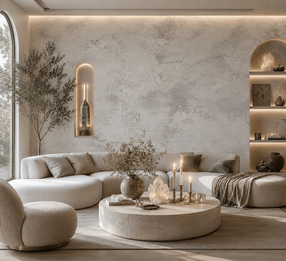 Platinum Ombre Wallpaper Culebretta FJ41403 - Mayflower Wallpaper