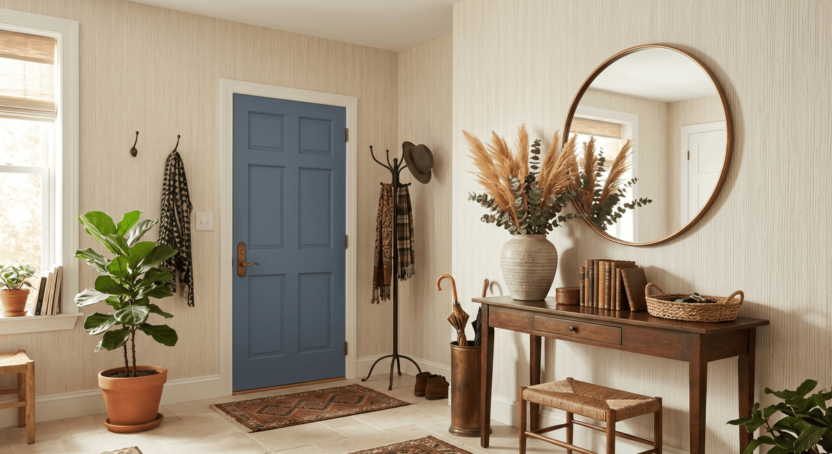 Platinum Painterly Wallpaper Thayer MF61704 - Mayflower Wallpaper