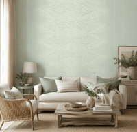 Powder Blue Abstract Wallpaper Provender MF70709 - Mayflower Wallpaper