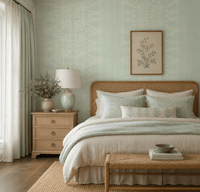 Powder Blue Abstract Wallpaper Provender MF70709 - Mayflower Wallpaper