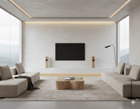 Powder Blue Faux Grasscloth Wallpaper – Snow - White Texture FJ40107 - Mayflower Wallpaper