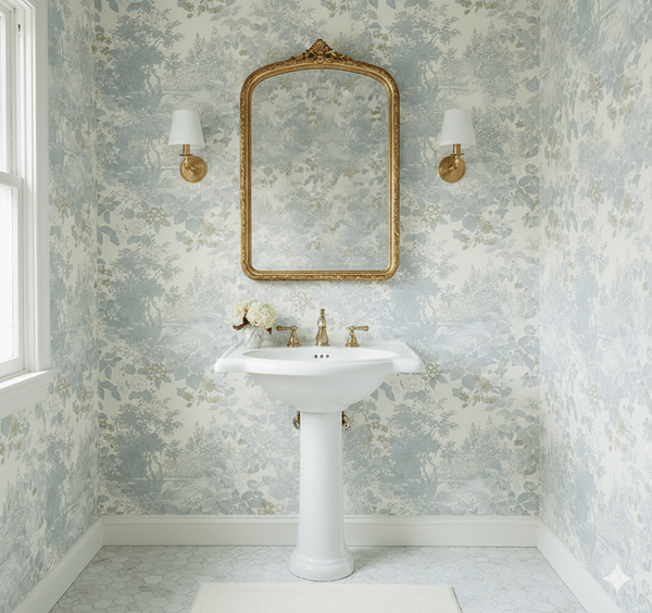 Reflective Pool Frost FJ40310 - Mayflower Wallpaper