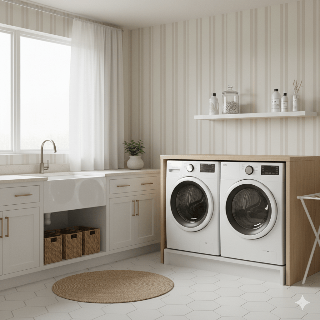 Robin Stripe MF20906 - Mayflower Wallpaper