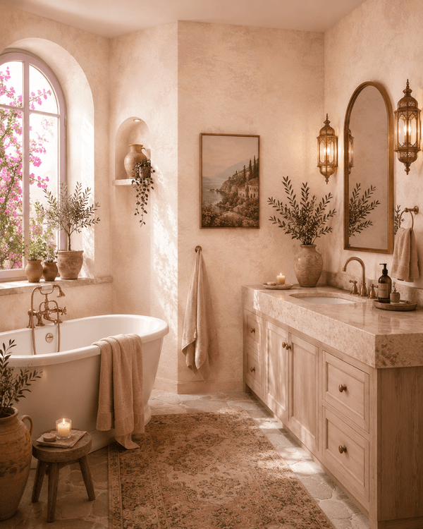Rose Gold Plaster Effect Wallpaper Mark MF51109 - Mayflower Wallpaper