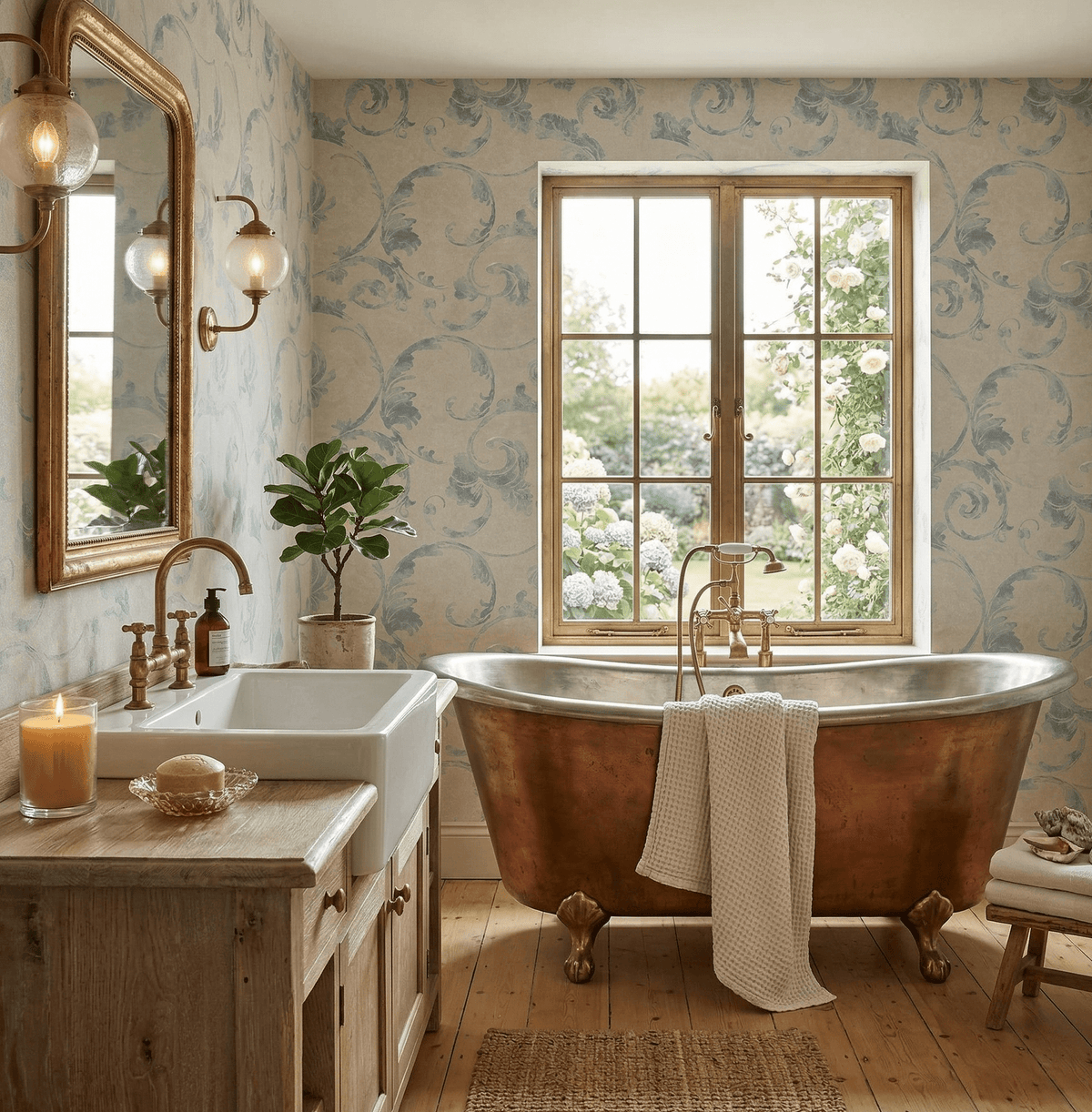 Seapowet MF70312 - Mayflower Wallpaper