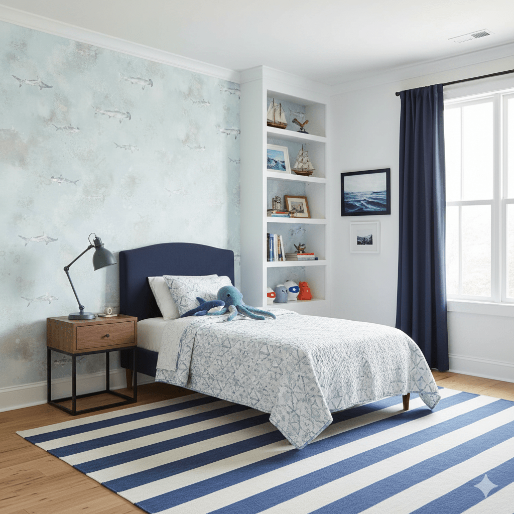 Sharks FJ040214 - Mayflower Wallpaper