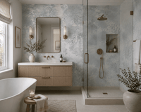 Silver Minimalist Wallpaper Culebrita FJ180109 - Mayflower Wallpaper