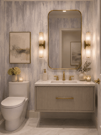 Silvery Gray Warm Minimalist Wallpaper Sierra Nevada MF51408 - Mayflower Wallpaper