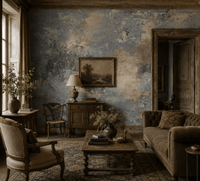 Slate Blue Ombre Wallpaper Culebretta FJ41402 - Mayflower Wallpaper