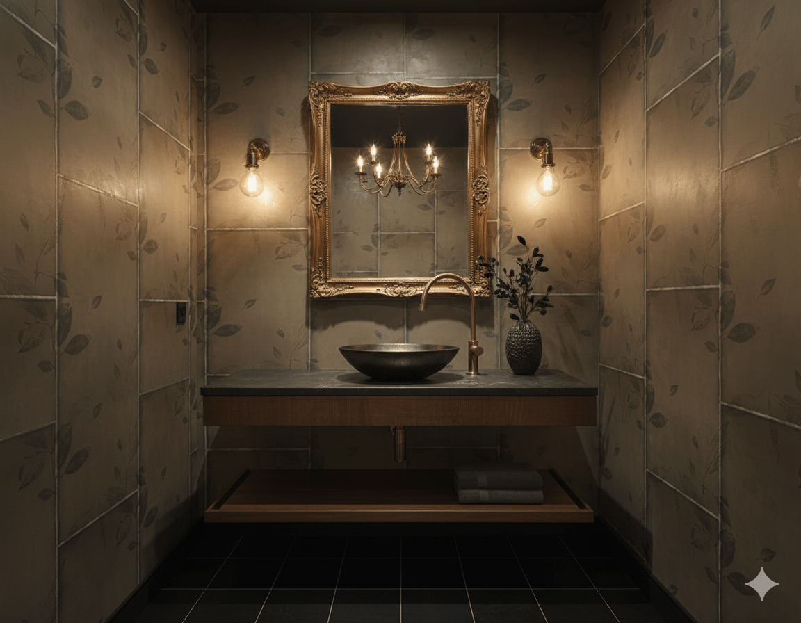 Steel Leaves FJ070211 - Mayflower Wallpaper