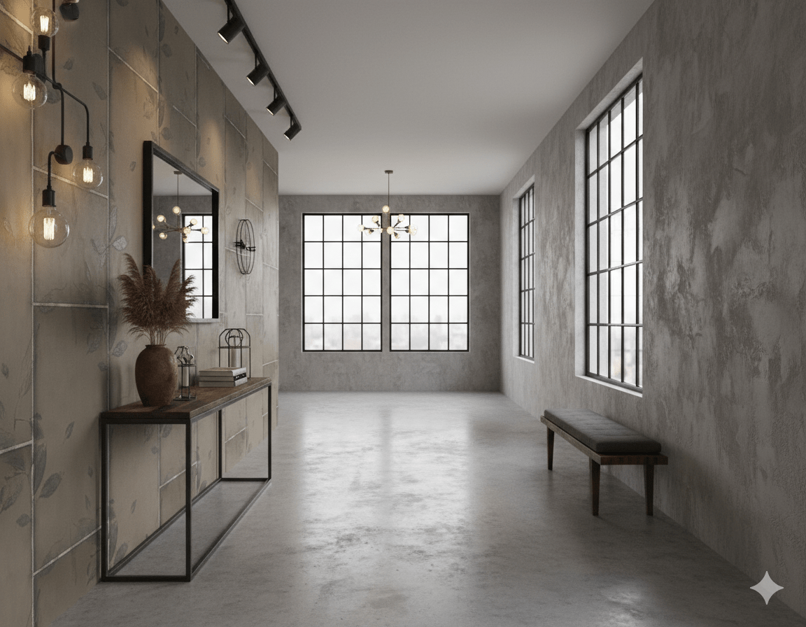 Steel Leaves FJ070211 - Mayflower Wallpaper