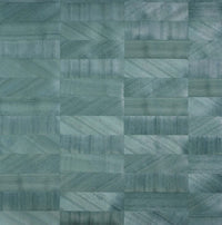 Teal Quilted Real Grasscloth NS51512 - Mayflower Wallpaper