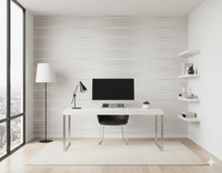 TS80608 Ombre Stripe Contemporary Evaporation Grey Matte - Mayflower Wallpaper