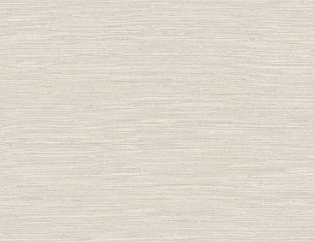 TS80707 Vinyl Grasscloth Coastal Chenille Beige Matte - Mayflower Wallpaper