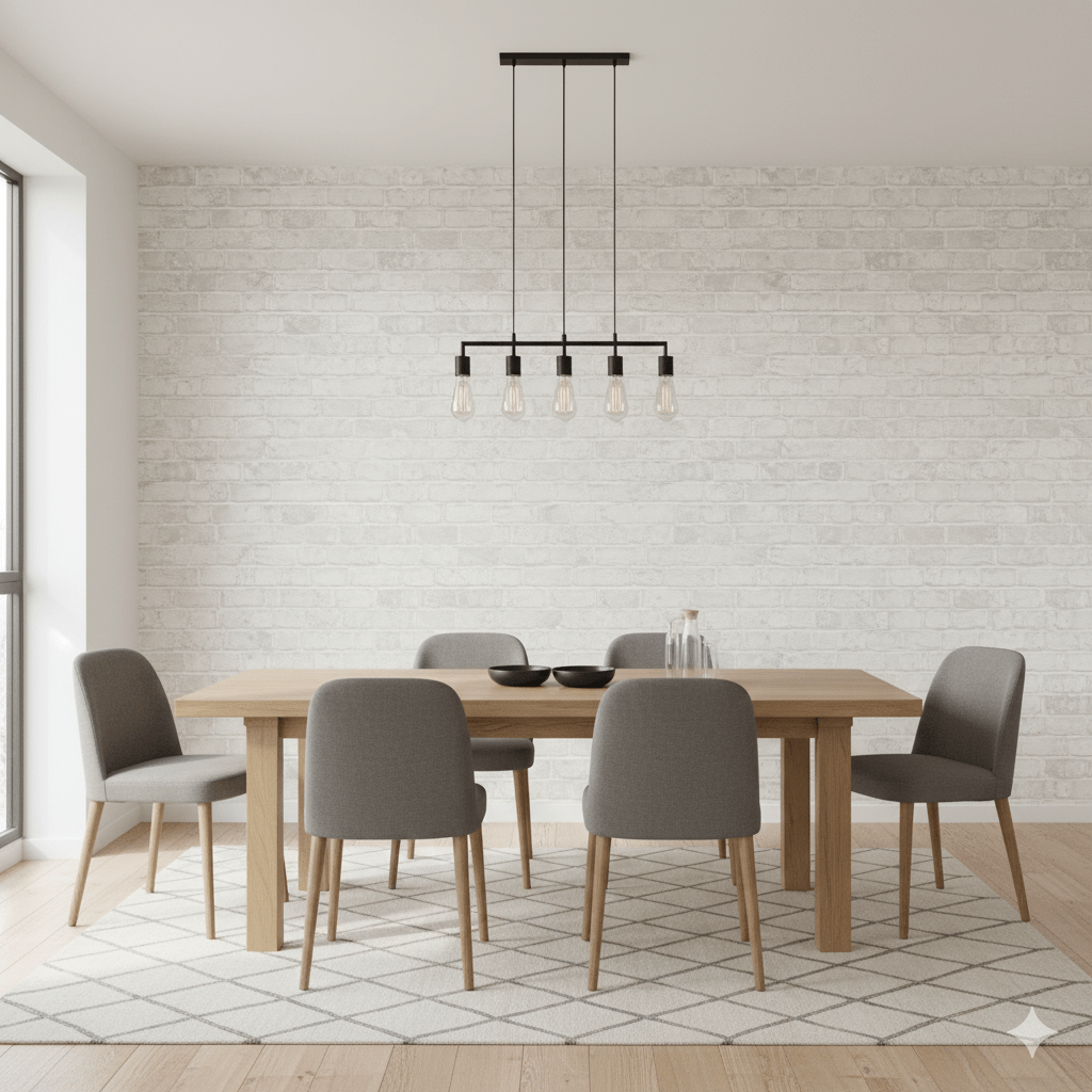 White Brick Peel and Stick Wallpaper KO10210 - Mayflower Wallpaper