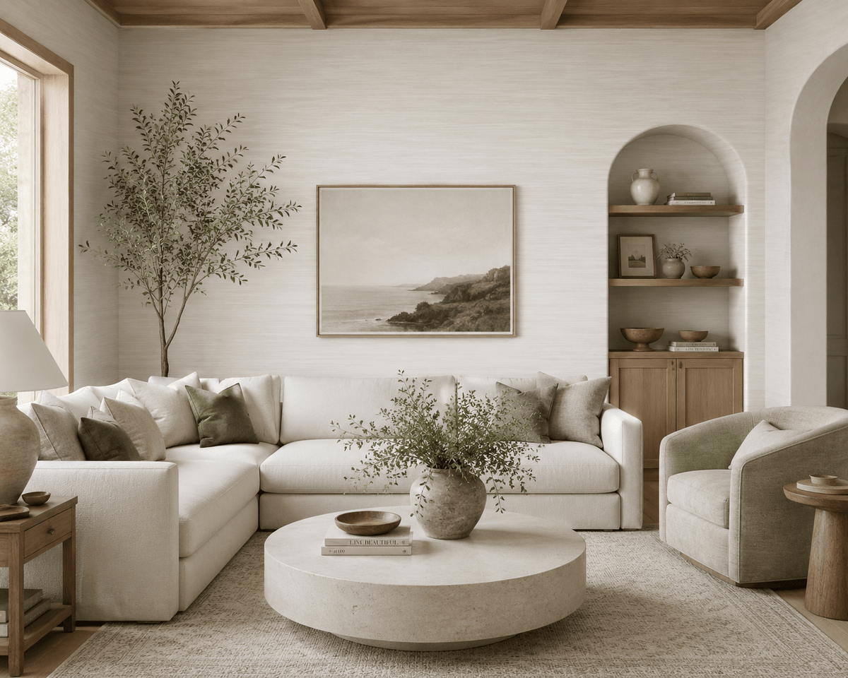 White Modern Stripe Wallpaper Carrara FJ40403 - Mayflower Wallpaper