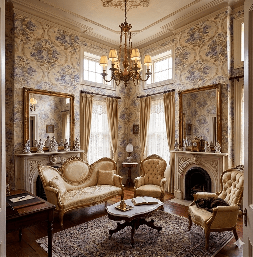 Yasmine Gorgeous Floral Wallpaper MF50906 - Mayflower Wallpaper
