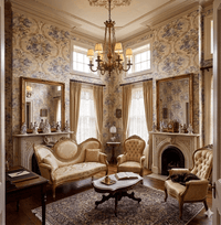 Yasmine Gorgeous Floral Wallpaper MF50906 - Mayflower Wallpaper