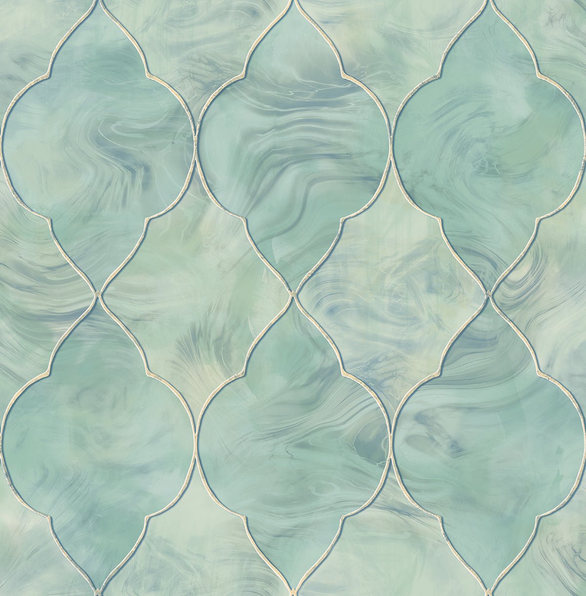 Baroque Glass FJ040213 - Mayflower Wallpaper