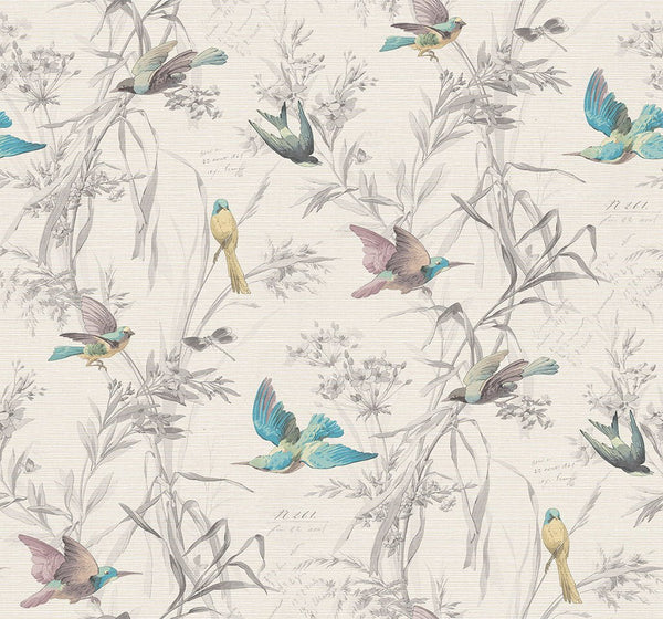ウェザー・プロフェッツのメイフラワー Bird of Paradise Wallpaper – Mayflower Wallpaper