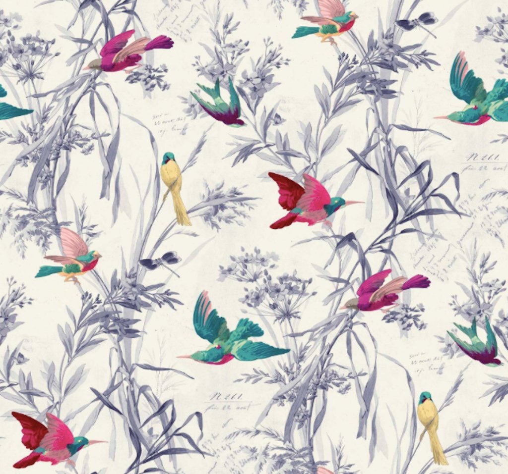 wallpaper flowers and birds
