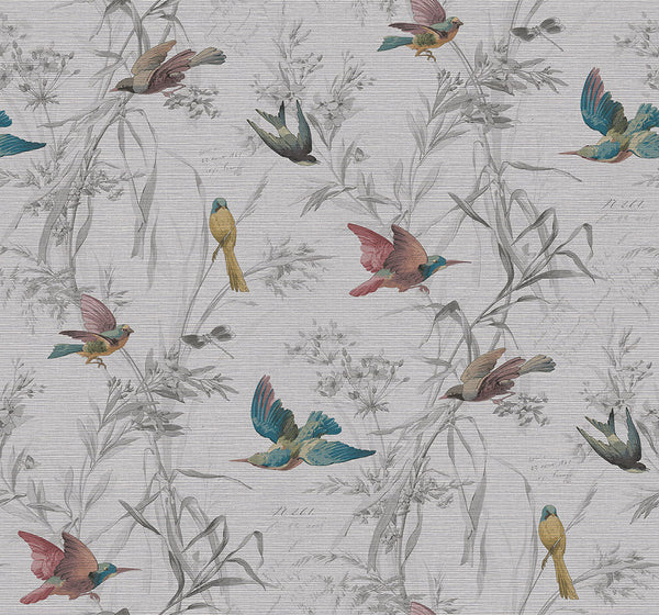 Birds Of Paradise Sterling FJ40909 - Mayflower Wallpaper