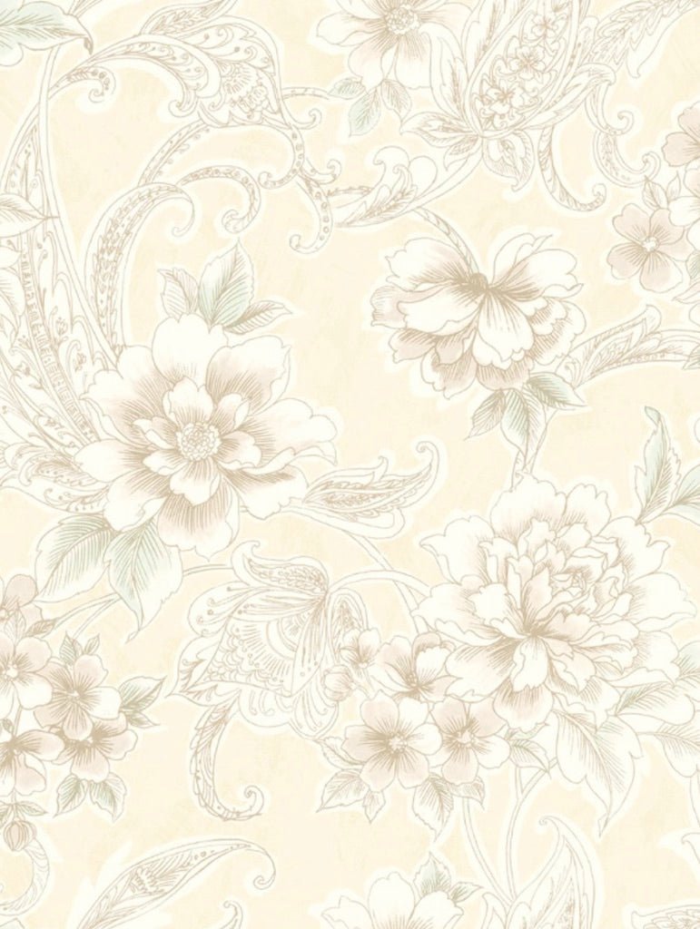 Blush Flowers MF41503 - Mayflower Wallpaper