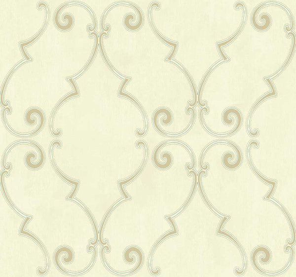 Scroll Pattern Wallpaper