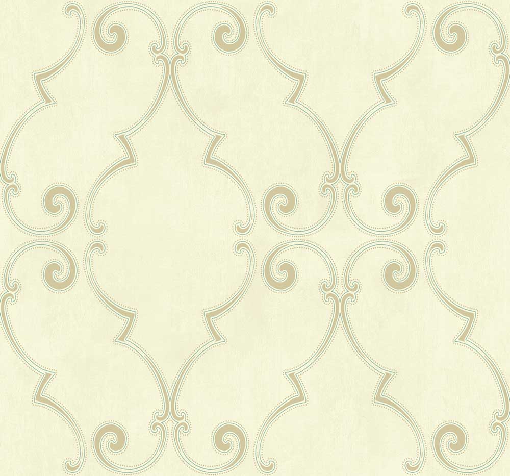 Scroll Pattern Wallpaper