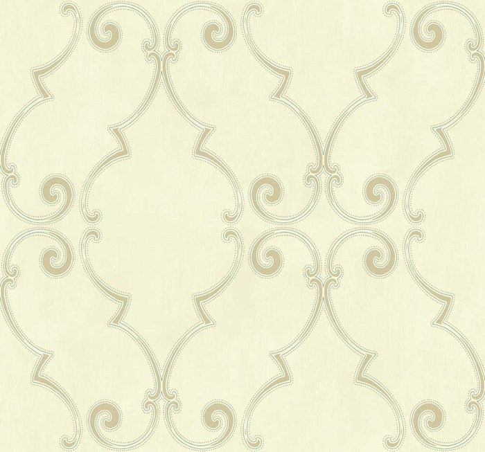 Scroll Pattern Wallpaper